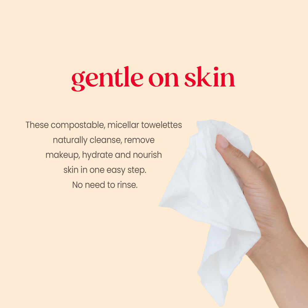 Towelettes leave no greasy residue after use, Burt's Bees
