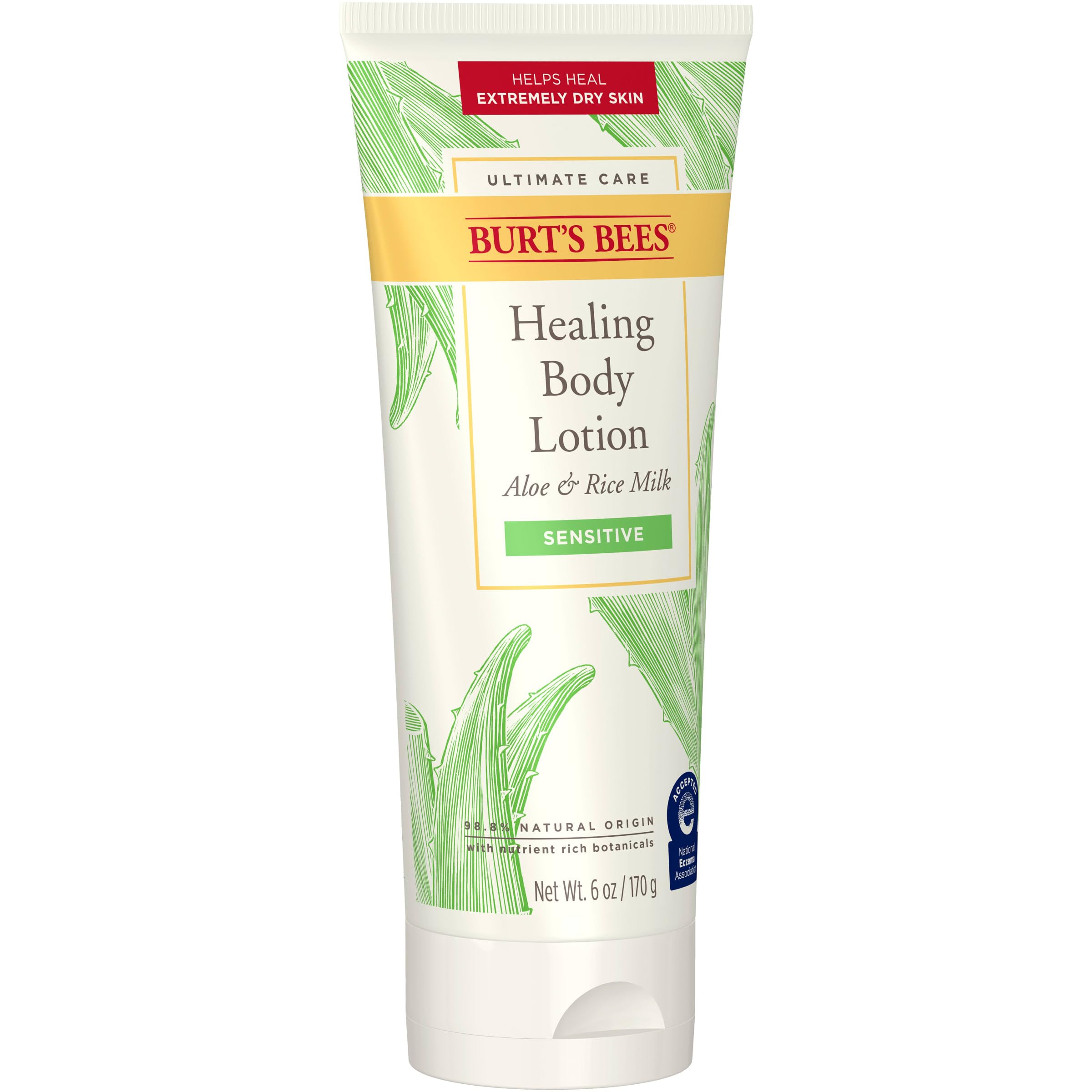 Burt's Bees Ultimate Care para piel sensible con aloe.