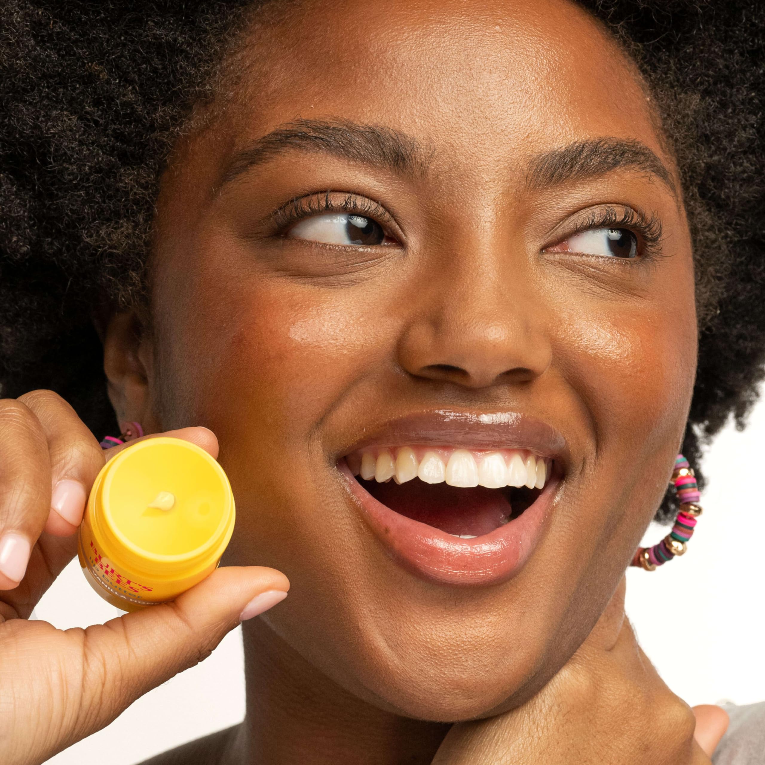 Burt's Bees Vanilla Honey Lip Butter creates a breathable barrier with beeswax