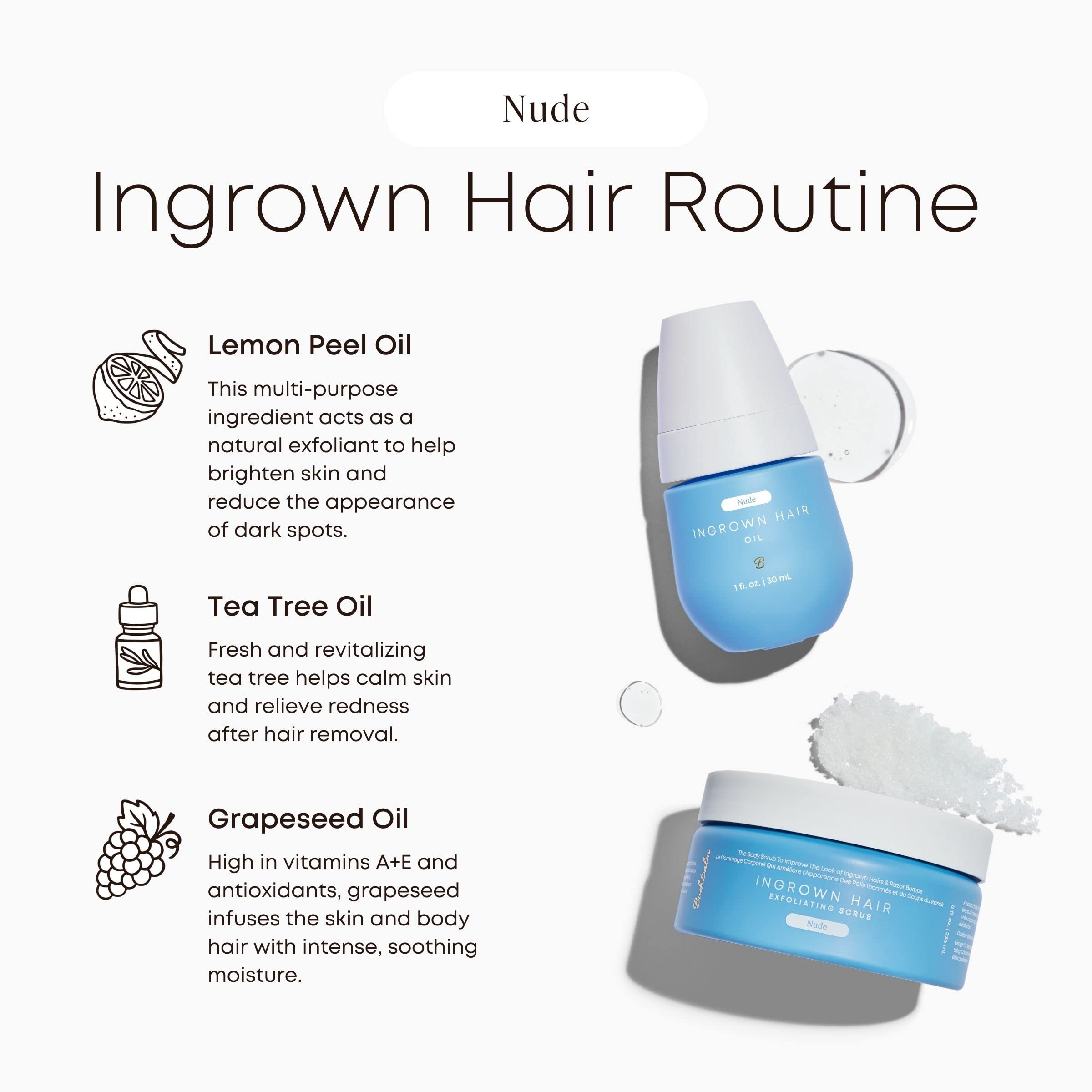Bushbalm 2-Step Routine packaging emphasizes simple routine for smoother skin.