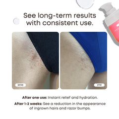 Dispensing action of Bushbalm Watermelon Sugar oil for easy daily use.