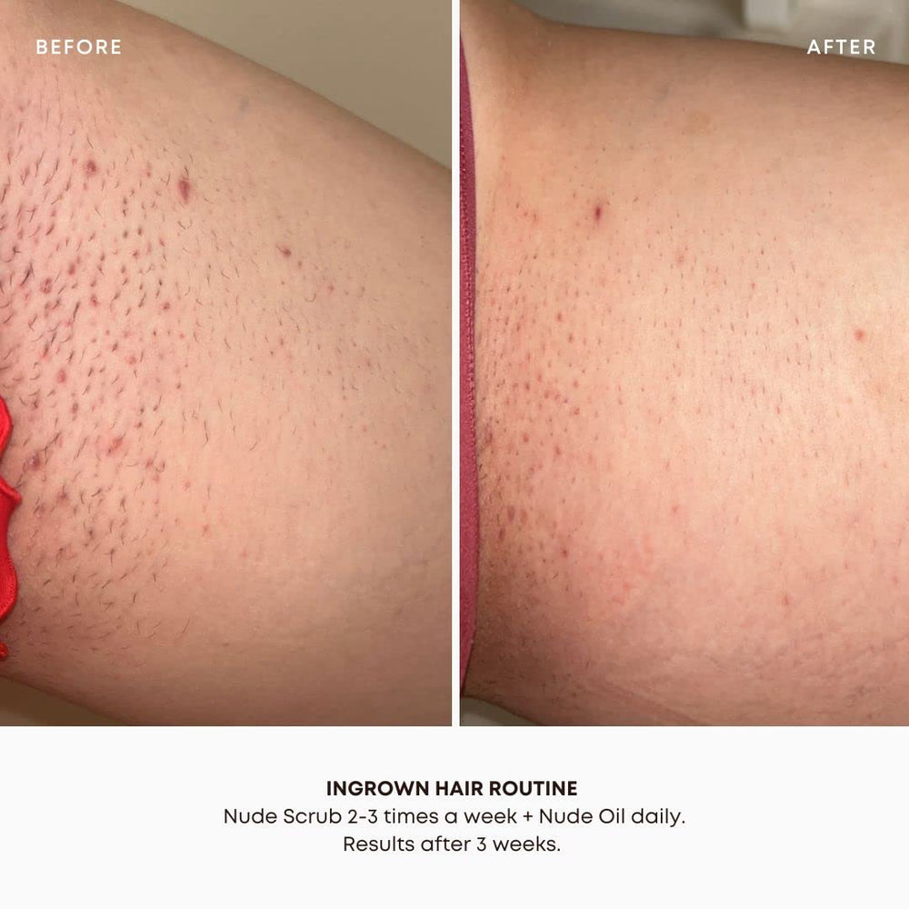 Bushbalm Nude after-use glow indicating refreshed and soft skin.