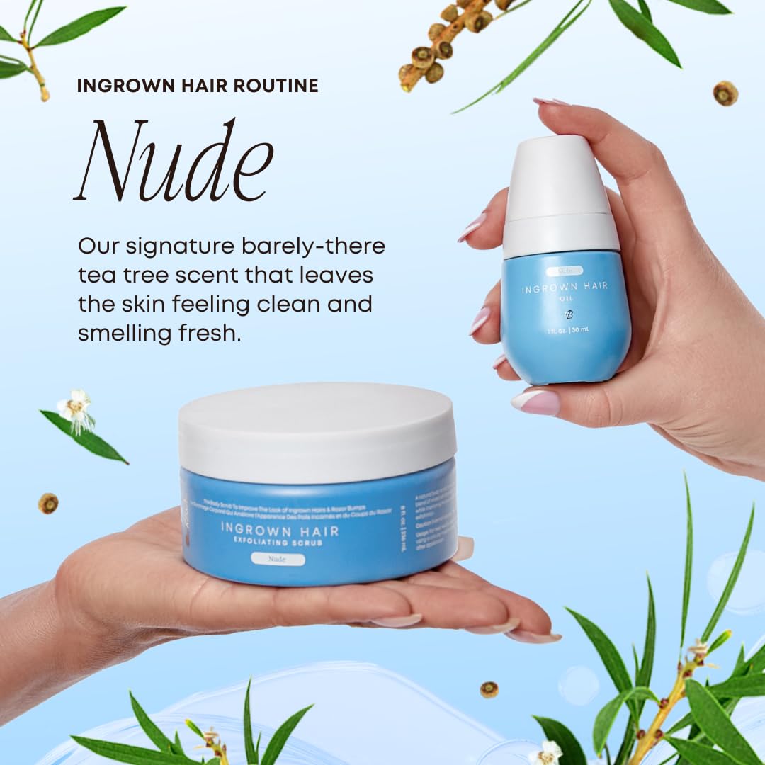 Bushbalm Nude zona axilas: piel suave y preparada.