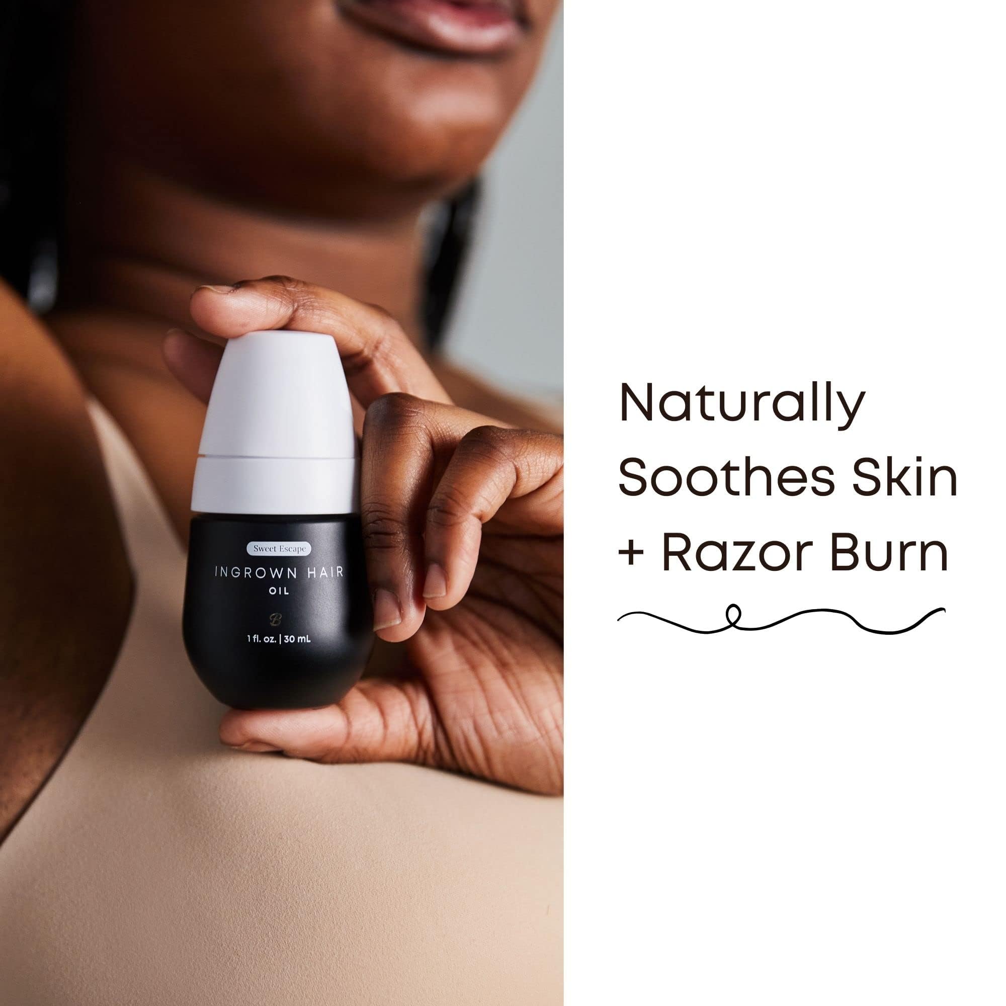 Close-up of Bushbalm Sweet Escape Oil drops for nourishing hydration