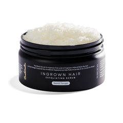 Bushbalm Sweet Escape scrub bottle ready for gentle exfoliation and smoother skin