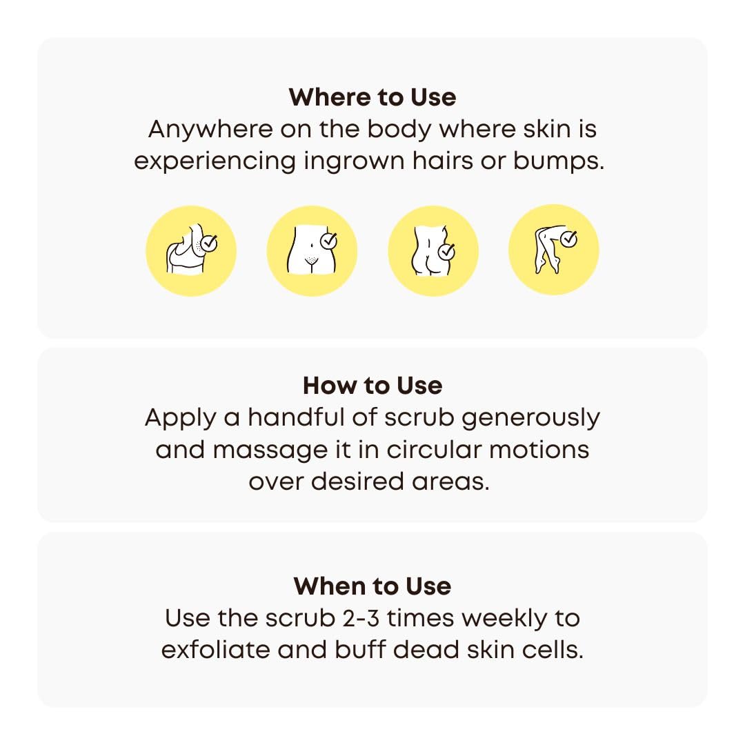 Eco-friendly packaging of Bushbalm scrub emphasizing vegan cruelty-free design