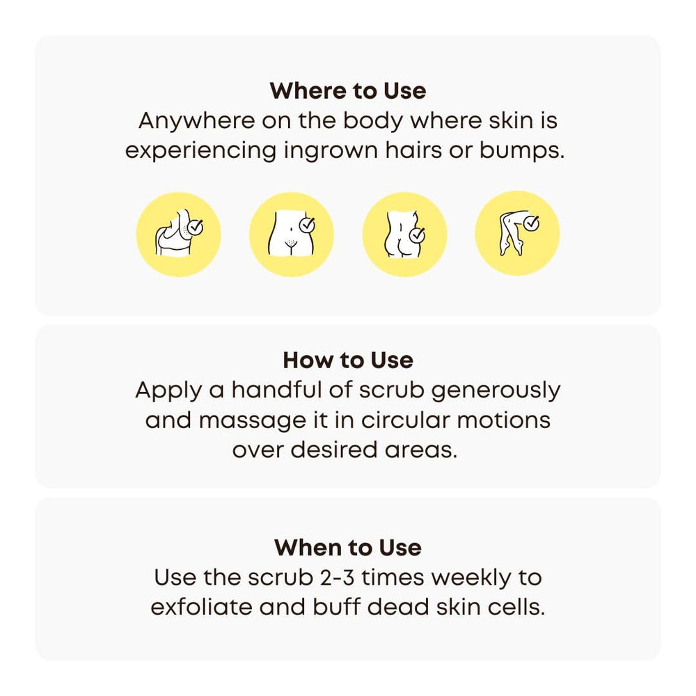 Eco-friendly packaging of Bushbalm scrub emphasizing vegan cruelty-free design