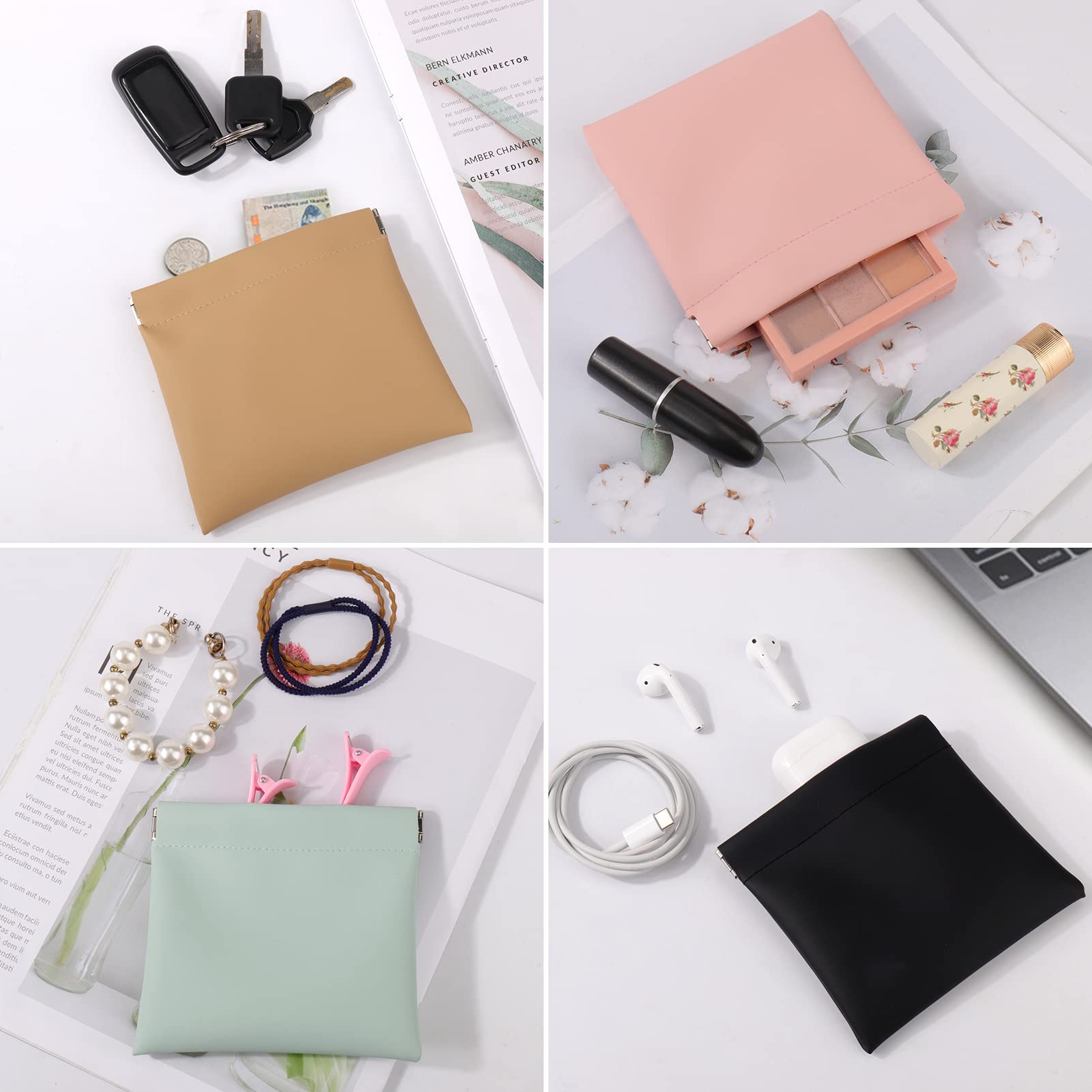 BUSOHA coins and lipstick organizer pouch ideal for small items and daily use.