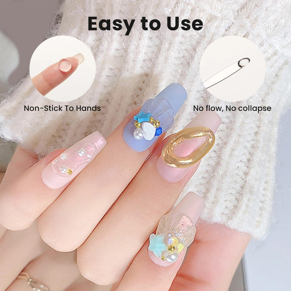 BUTIBBJA aplicación fácil de gel uñas para casa.