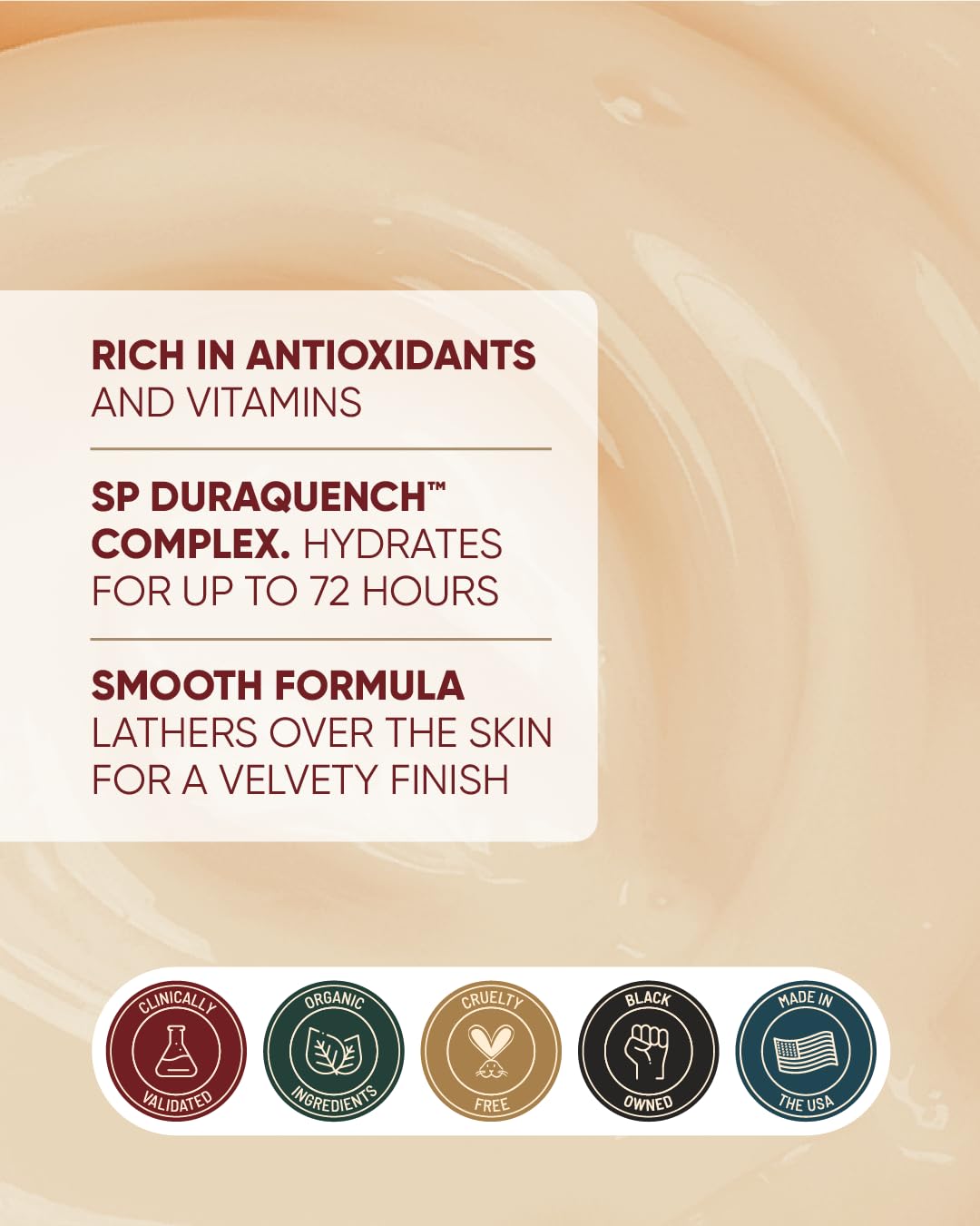 Buttah CocoShea with African cocoa butter for lasting hydration