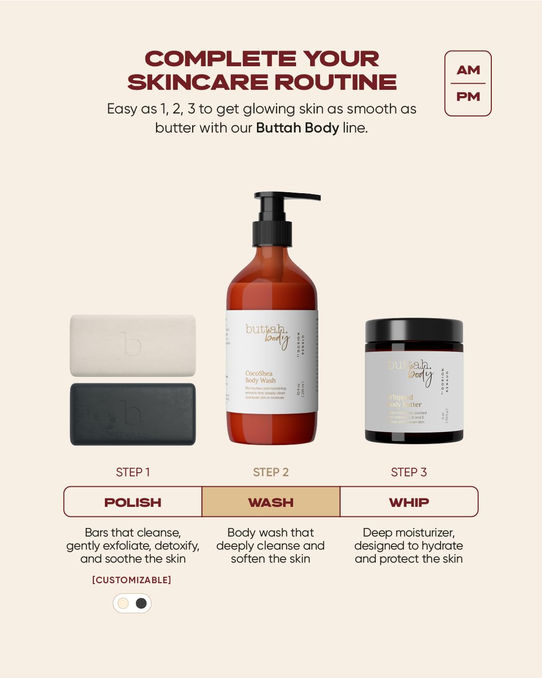 Buttah CocoShea daily-use body wash for unisex routines