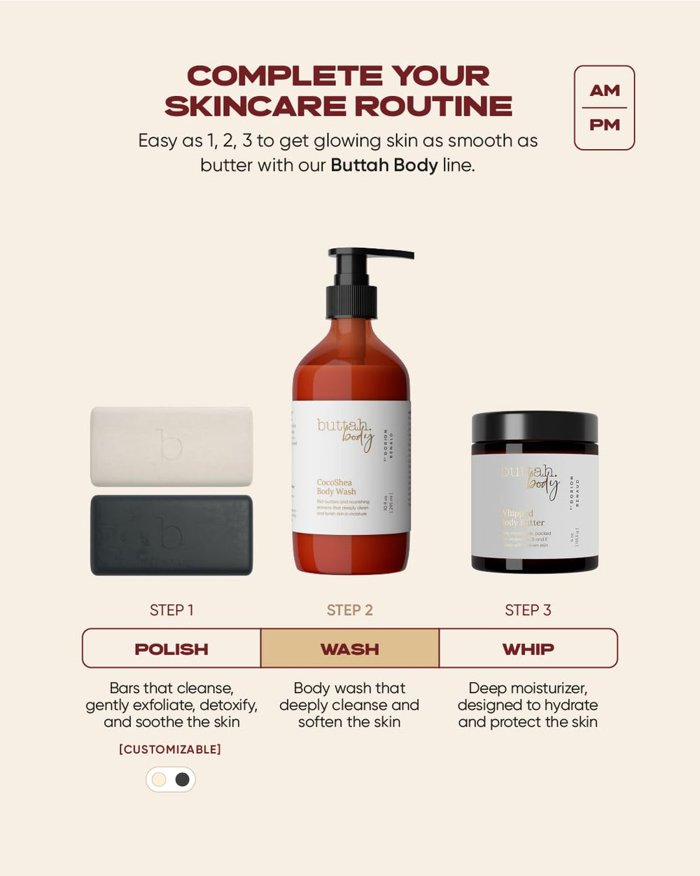Buttah CocoShea daily-use body wash for unisex routines