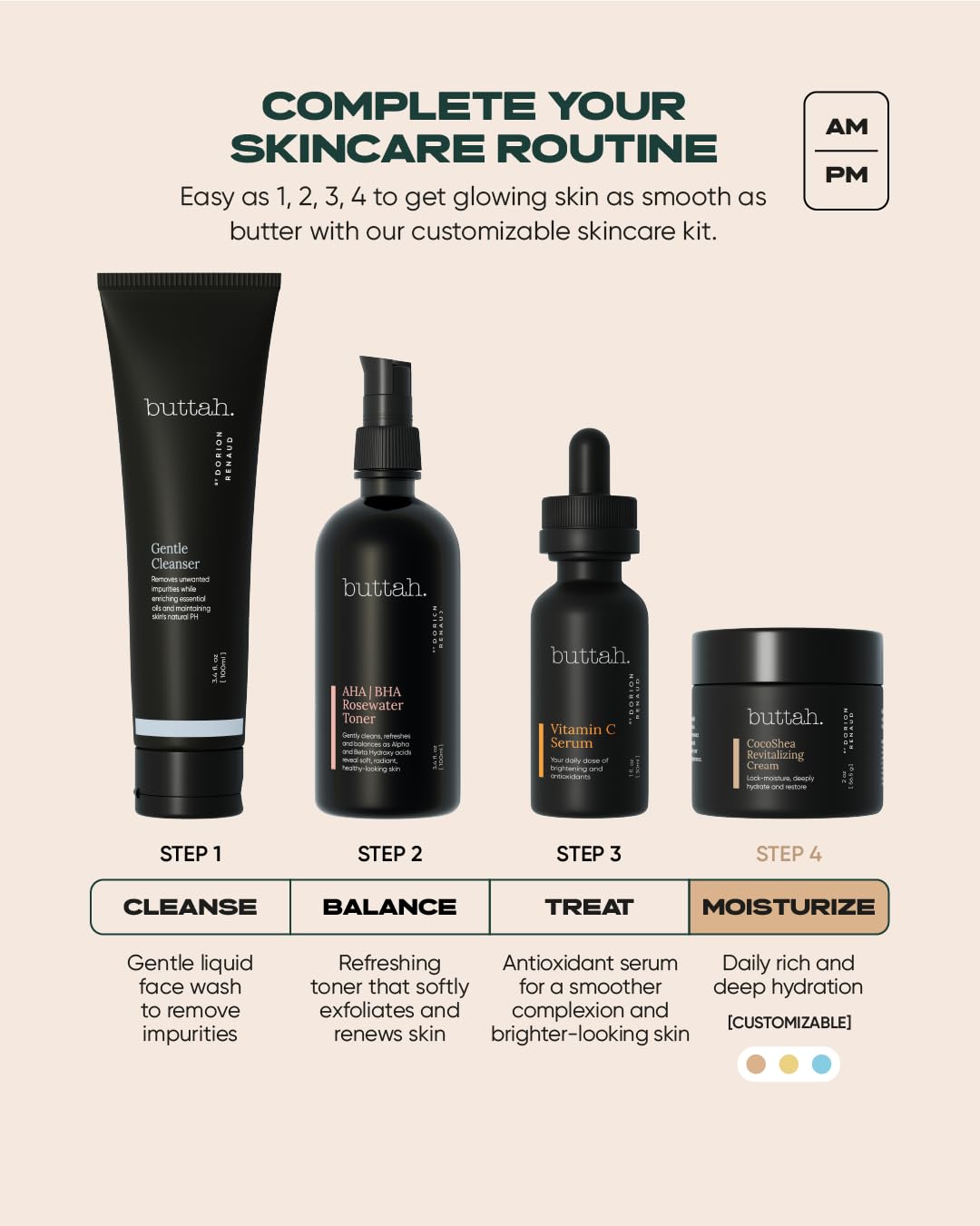 Buttah Skin CocoShea Revitalizing Cream anti aging vitamins shield against environmental stress