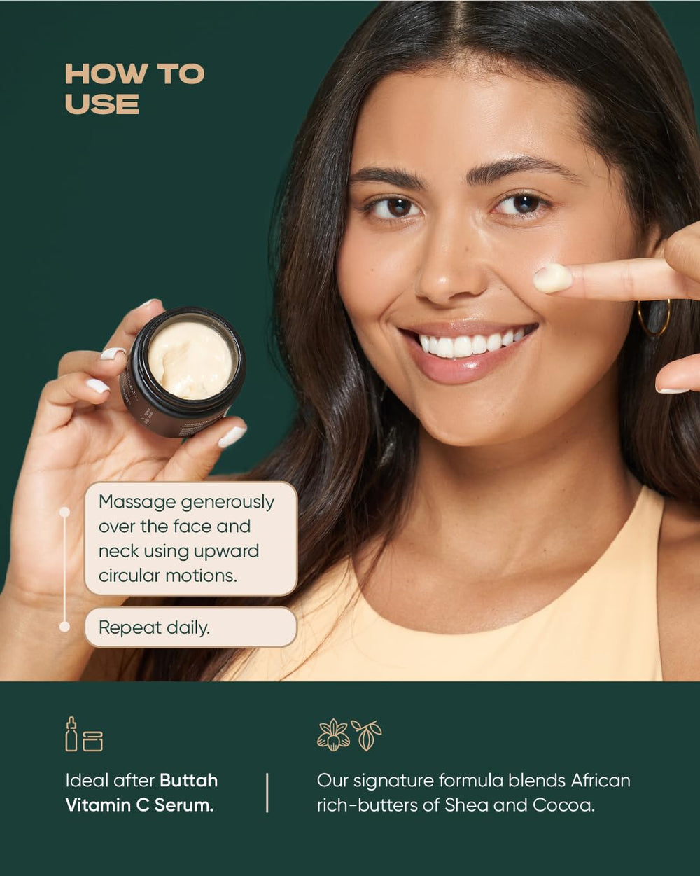 Buttah Skin CocoShea Revitalizing Cream packaging showcases compact 2oz jar ideal for travel