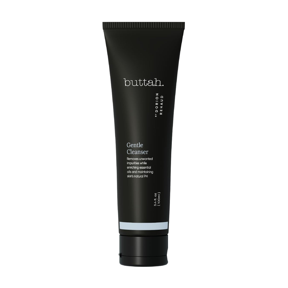Buttah Skin por Dorion Renaud: limpiador facial, botella de 100 ml para limpieza diaria