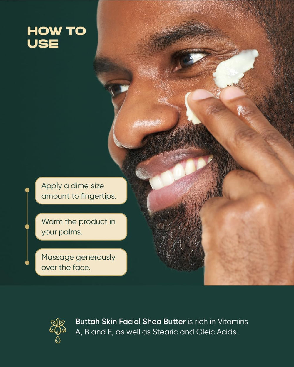 Buttah Skin Facial Shea Butter 2oz: enfoque hidratacion-diaria cuida rostro y cuerpo.