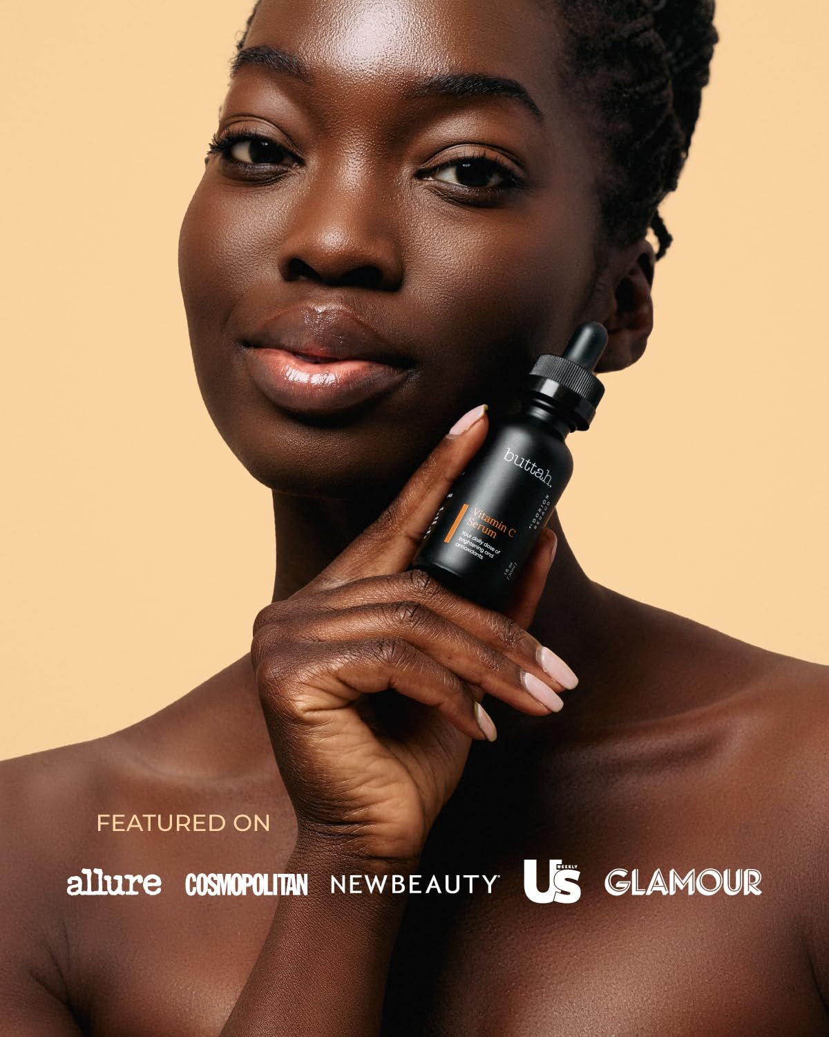 Buttah Skin Vitamin C Serum ingredients list hint nourishing actives.