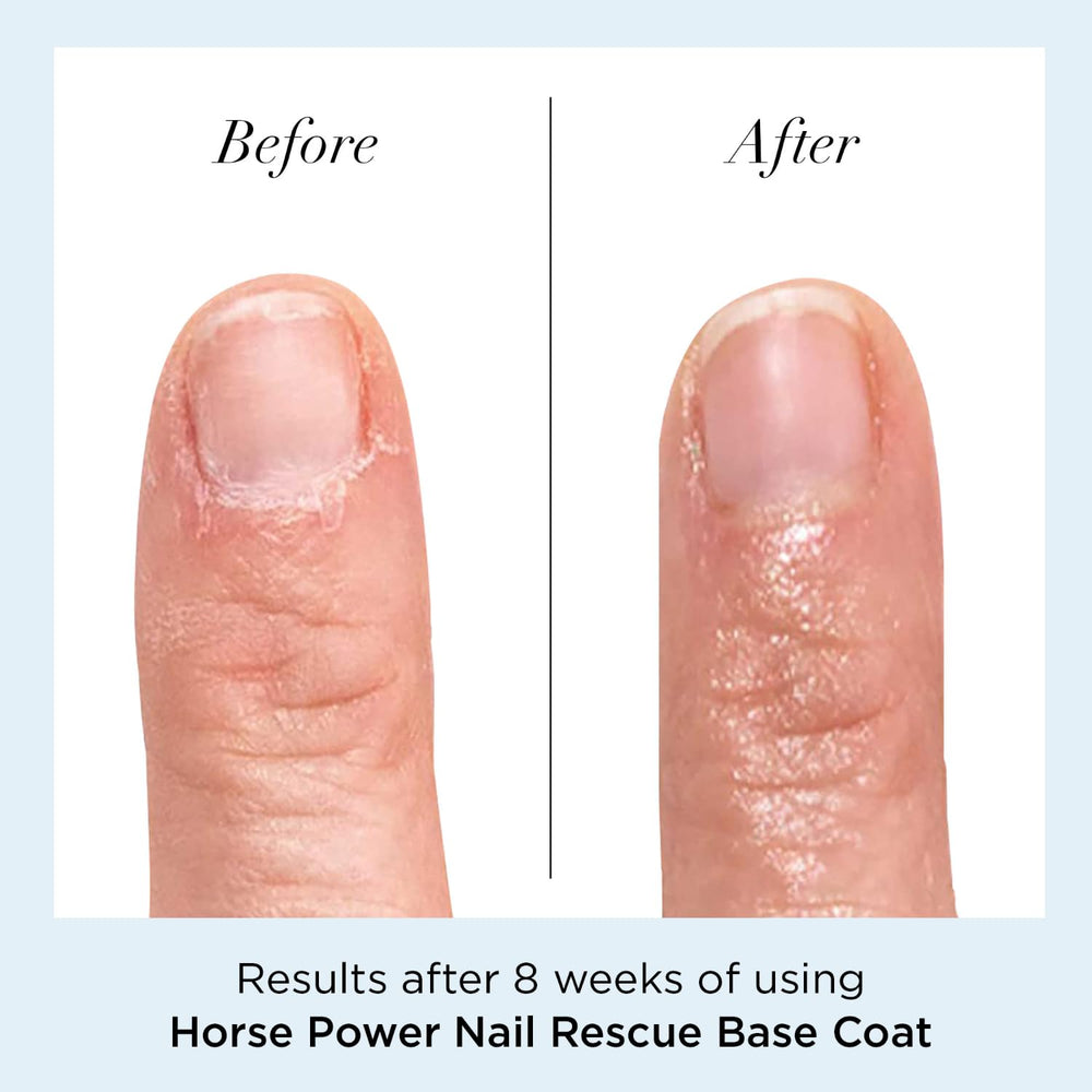 Basecoat de Butter London con cola de caballo para soporte natural