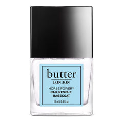 Butter London Horse Power Basecoat en bote, prepara uñas para un acabado duradero