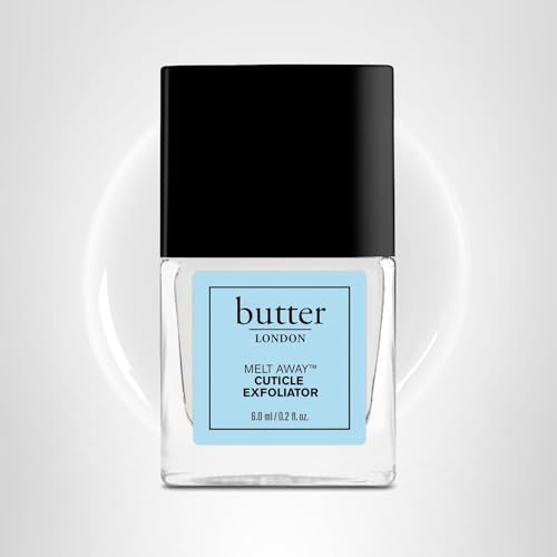 Butter London travel-size melt-away exfoliator ready for quick maintenance.