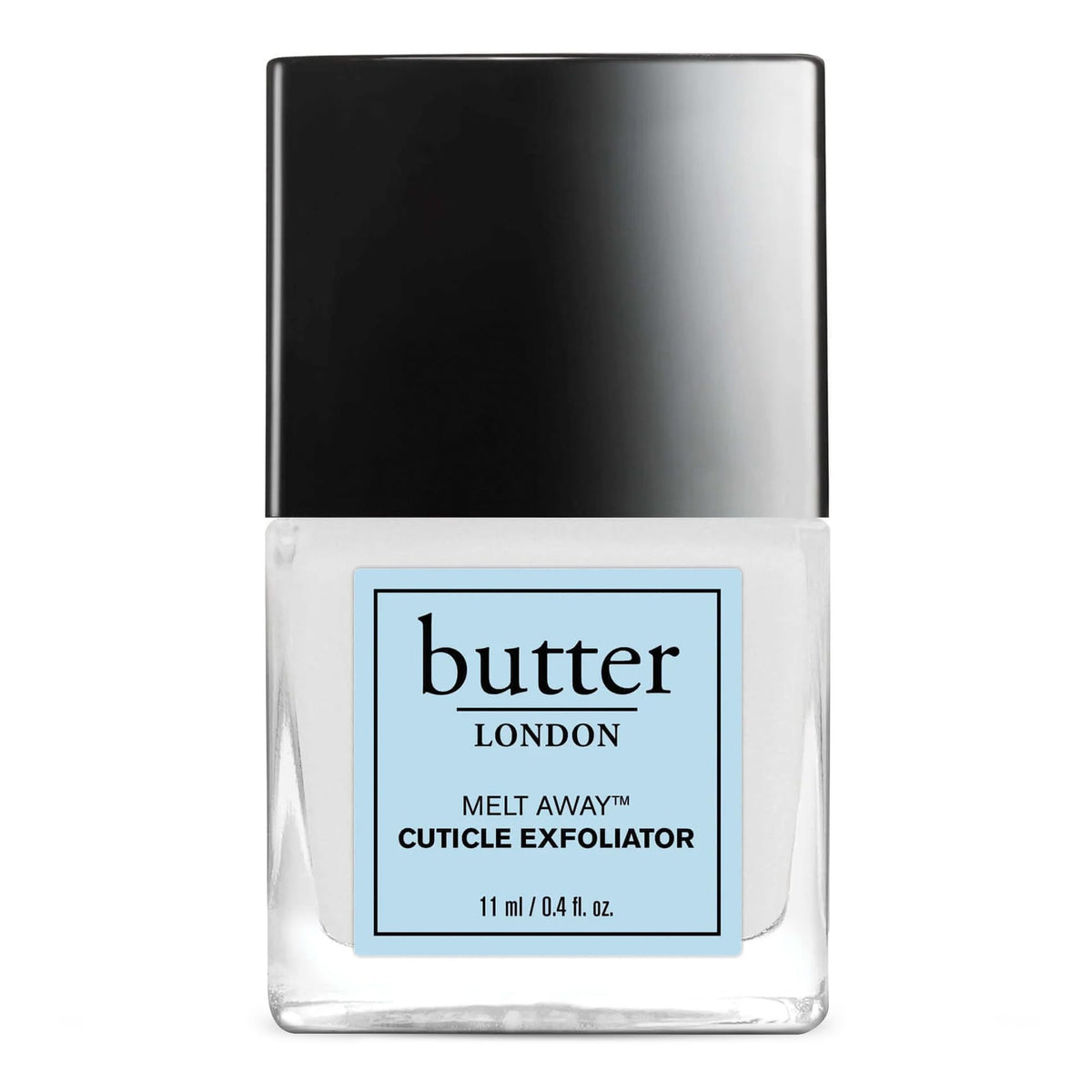 butter LONDON Melt Away exfoliante de cutículas para suavizar uñas