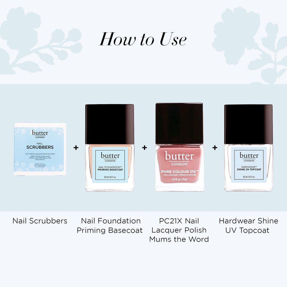 Butter LONDON travel-friendly nail remover pads in a compact pack