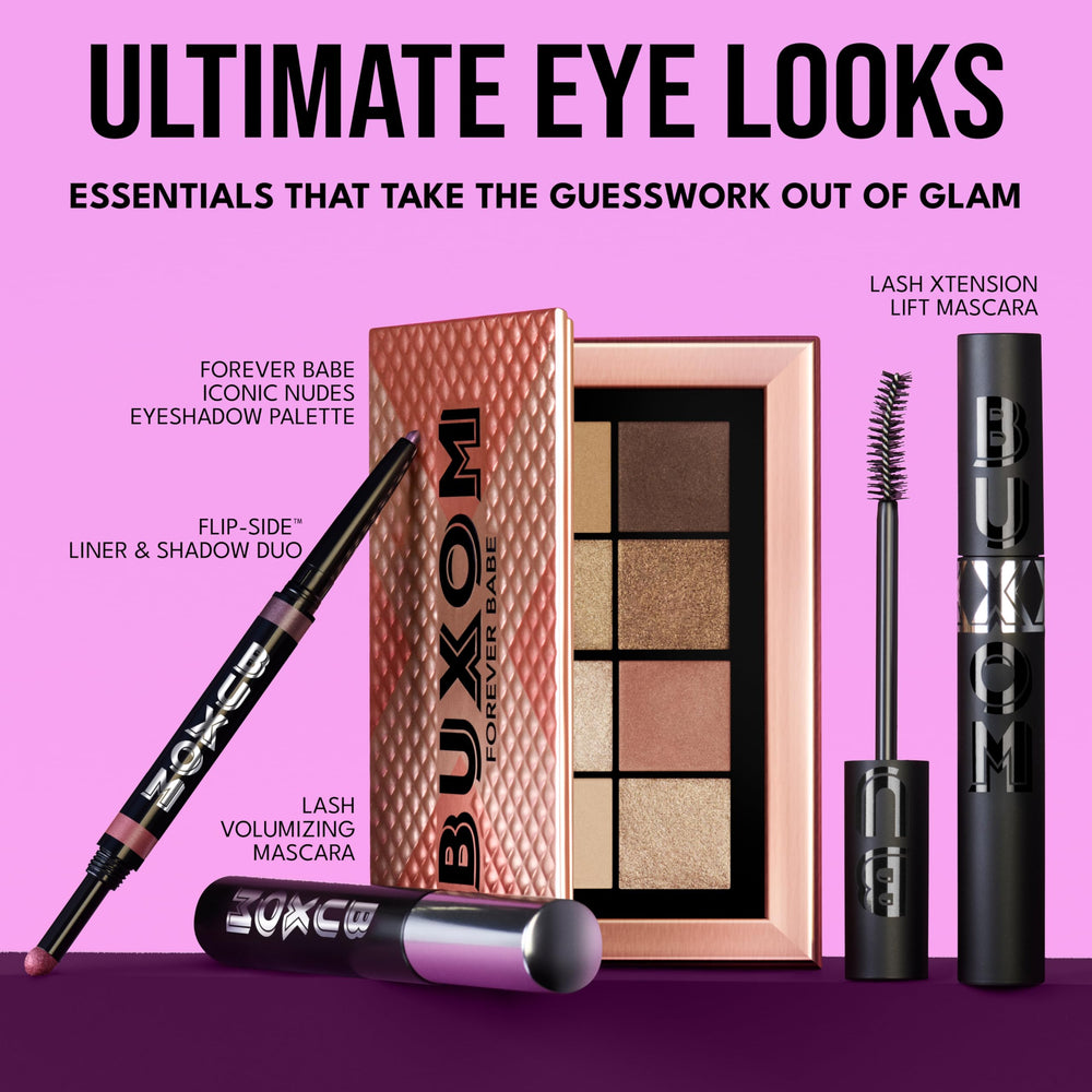 Buxom Lash Volumizing Mascara daily routine-ready for any look.