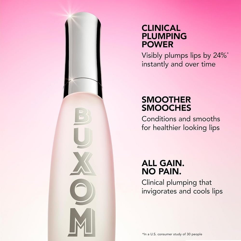 Buxom Plump Shot Hyaluronic spheres hydrate lips
