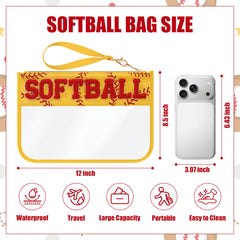 BuyCard clear PVC cosmetic pouch waterproof and easy to see items