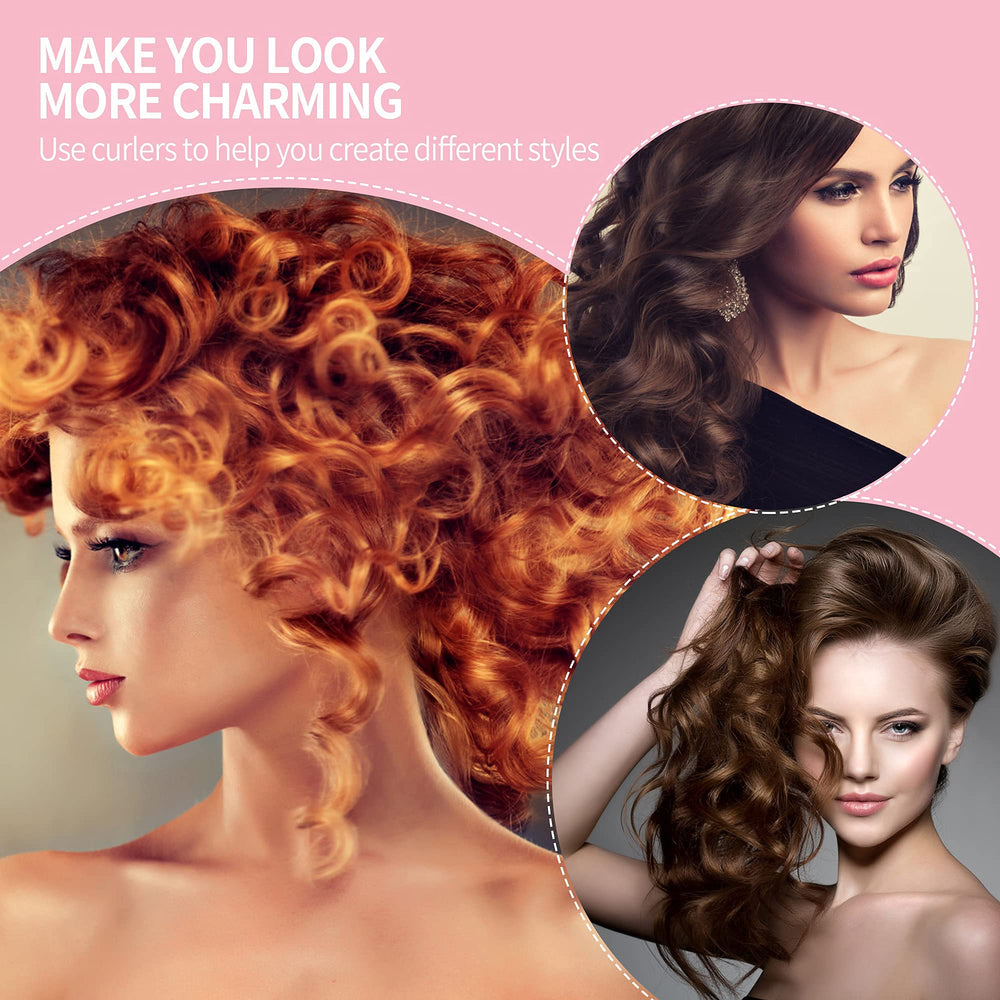 Buytta diameter 0-9 cm curlers, for natural-looking waves.