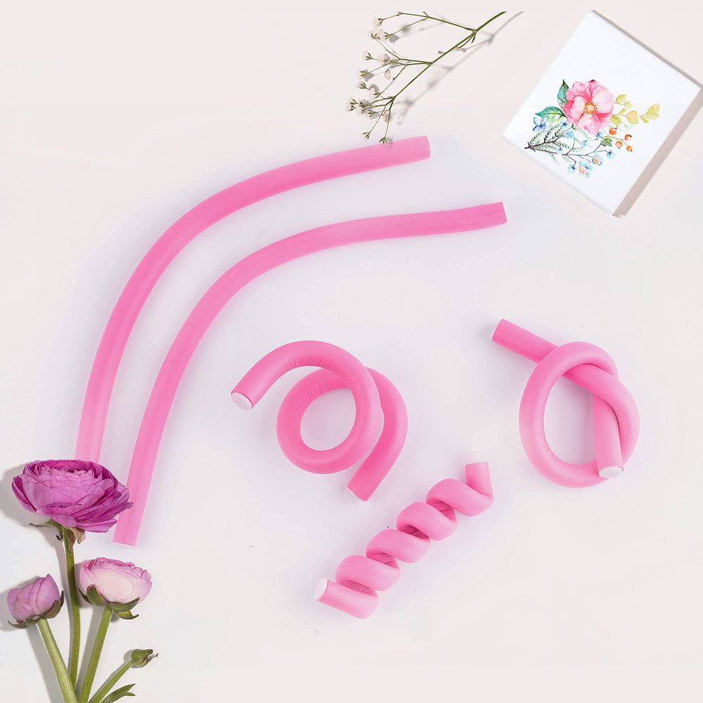Buytta no-heat foam rollers shown, gentle on hair and reusable.