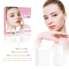 Parche rectangular de Bvcotor para lifting facial que oculta arrugas.