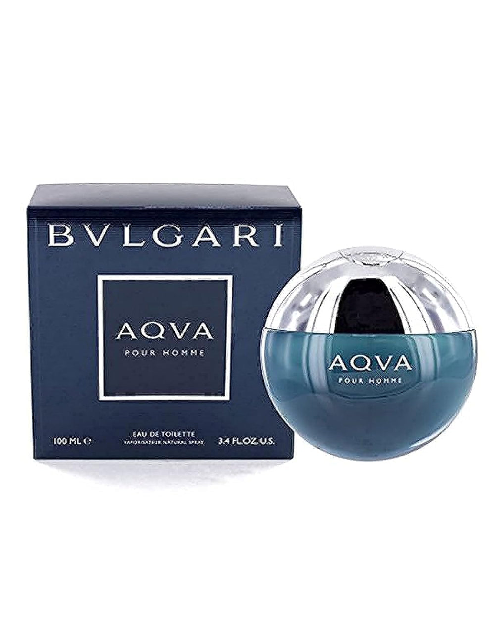 BVLGARI Aqua bottle close-up for men, ideal for daily wear.