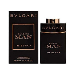 BVLGARI Man in Black amber-spice note focus evokes sophistication.