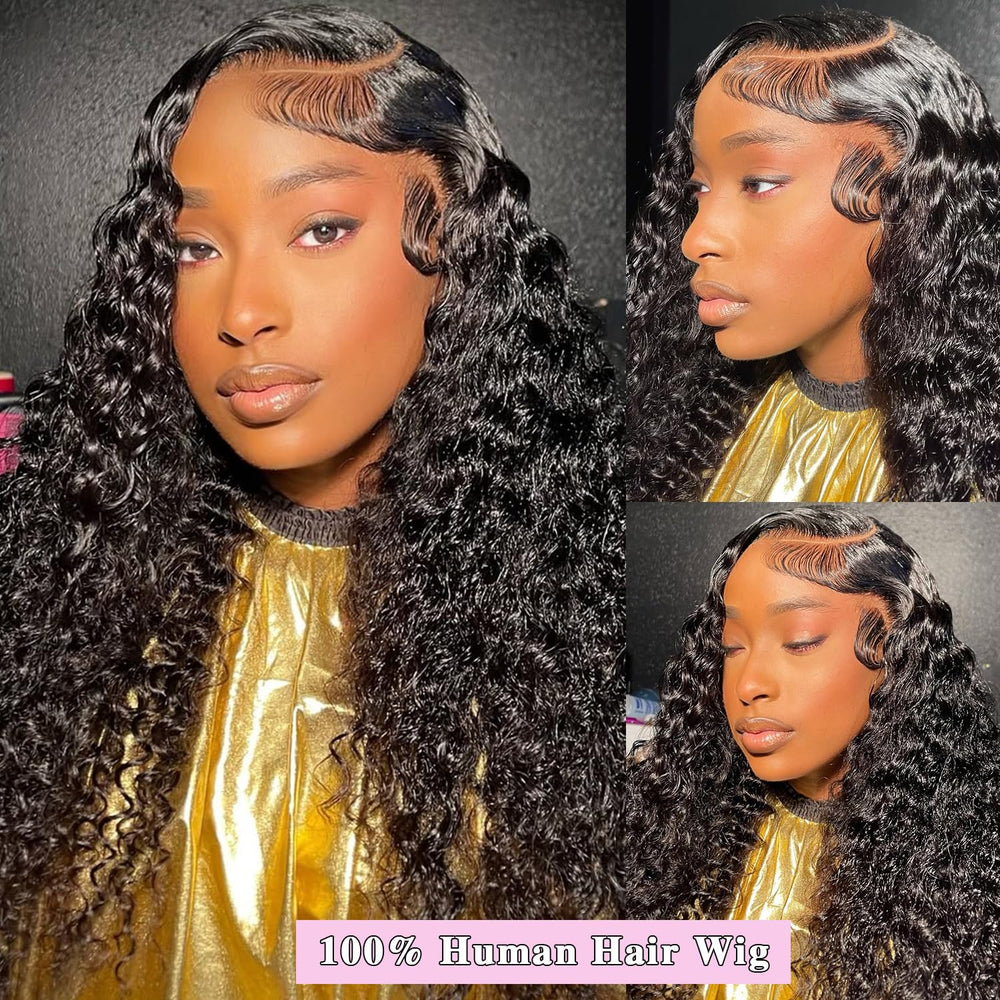 BWDWST glueless cap wig, breathable band for secure fit.