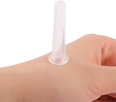 BWESOO ventosas de silicona suave para mejorar la circulación facial.