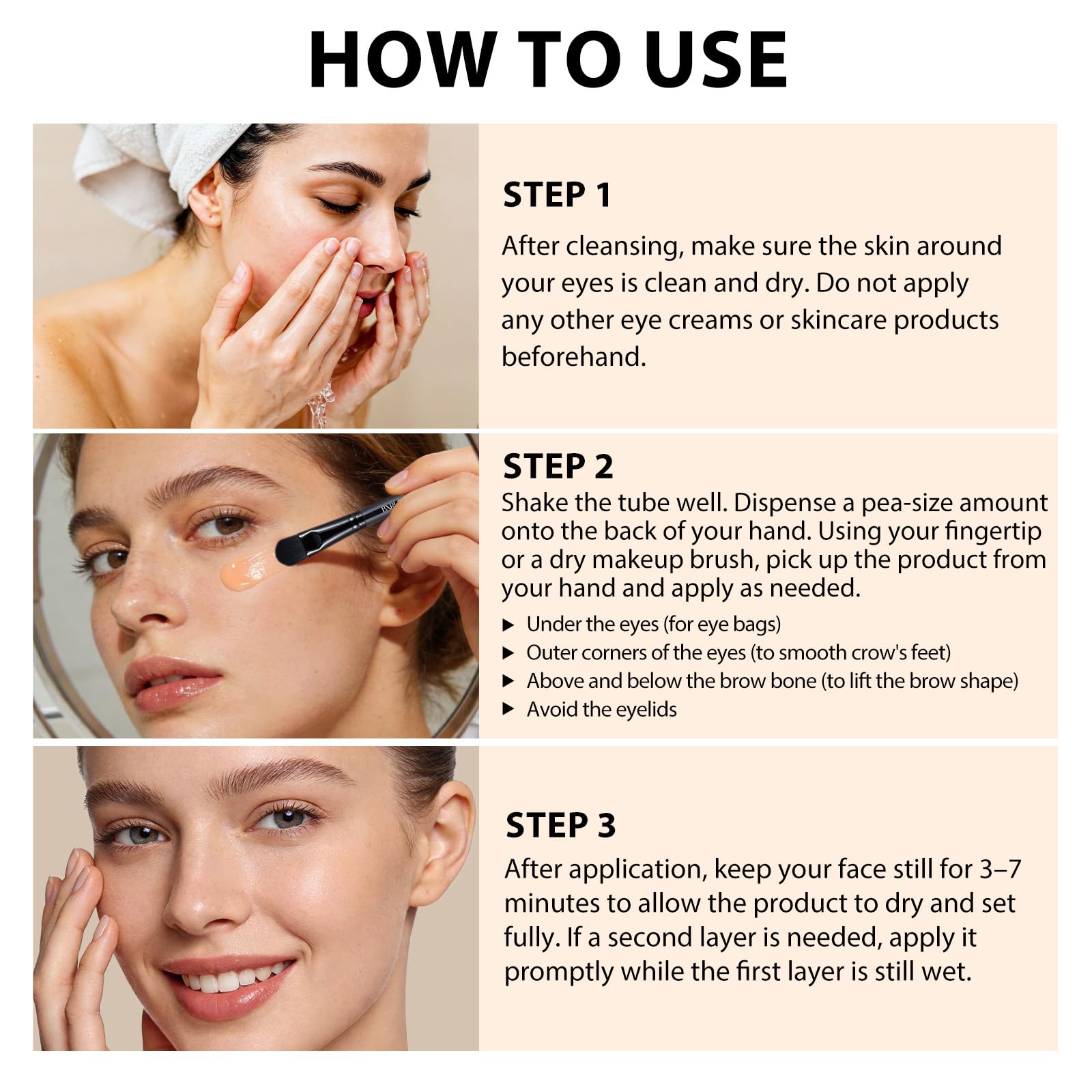 BXRUIAGN: primer de maquillaje para el área de ojos.
