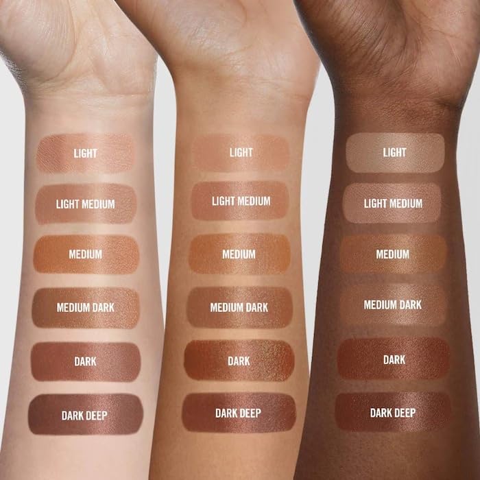 BY MARIO SoftSculpt 3-in-1 skin tint-bronzer-balm blends for a balanced, versatile complexion.