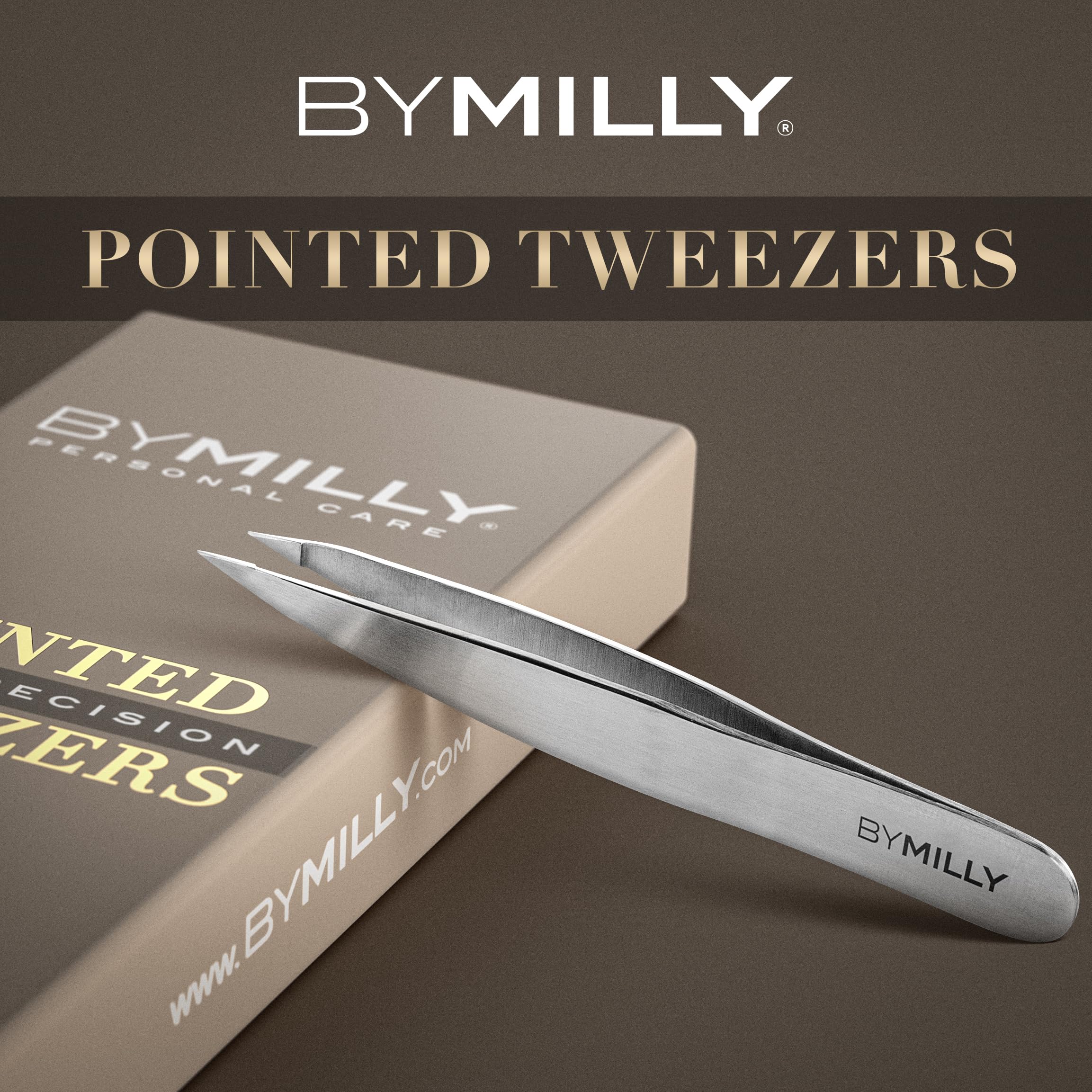 By MILLY hand-filed tips ensure aligned precision for consistent plucking