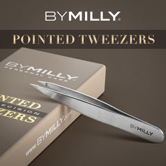 By MILLY hand-filed tips ensure aligned precision for consistent plucking