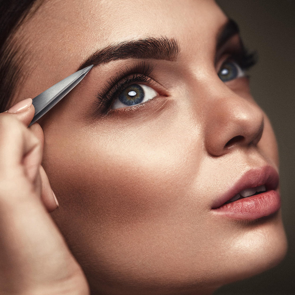 By MILLY versatile tweezers for brows, nose hairs, and splinters