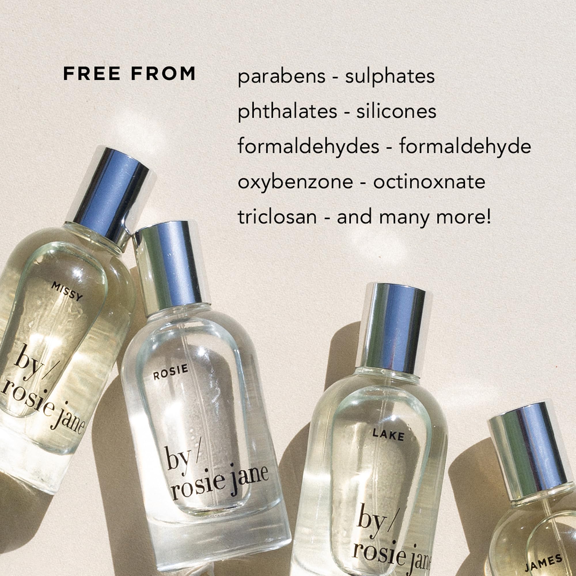 Travel-size bottle for on-the-go freshness.