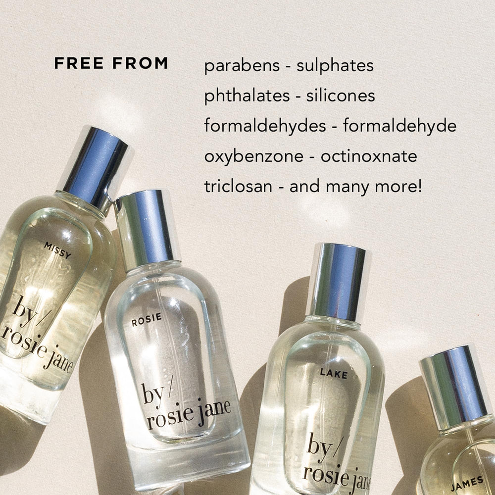 Travel-size bottle for on-the-go freshness.