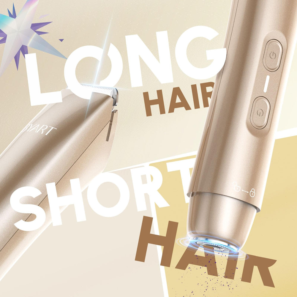 BYART compact travel-friendly shaver fits easily in bags