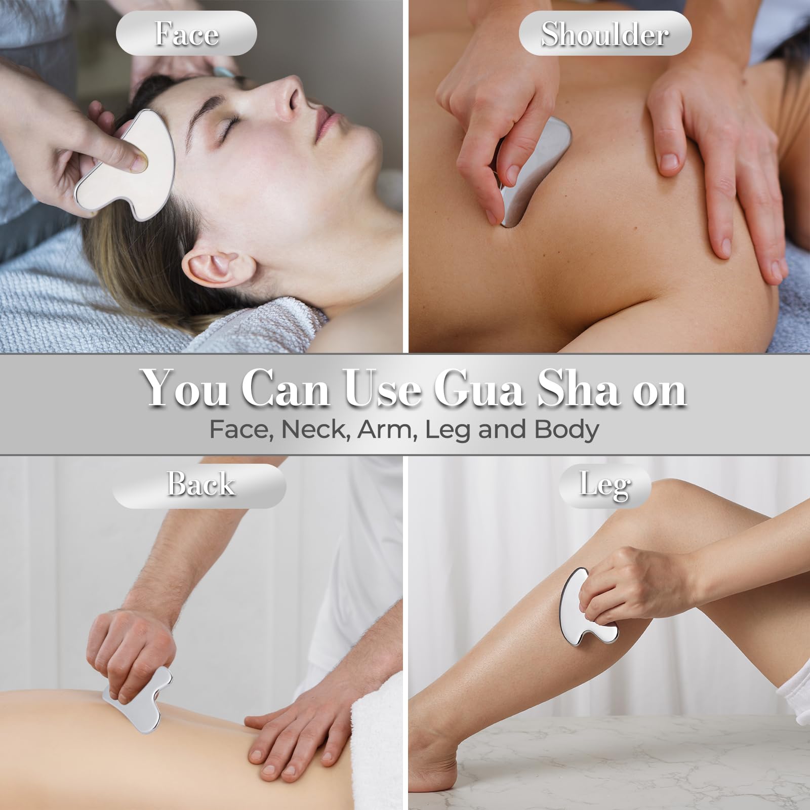 ByLif Gua Sha precision sculpting tool for facial definition