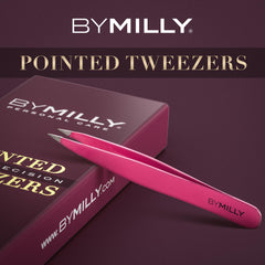 By MILLY hand-filed aligned tips ensure perfect grip on fine hairs