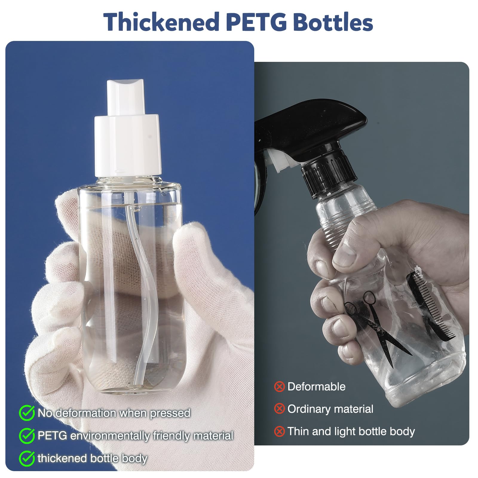 Bynccea versatile bottle for skin care, hair care, and fragrances.