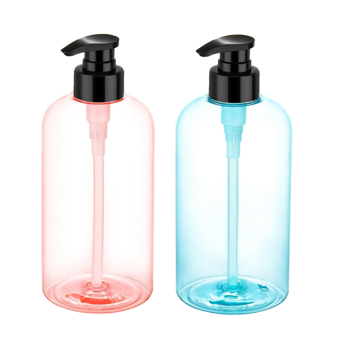 Bynccea plastic pump bottle 16oz for easy daily dosing of shampoos.
