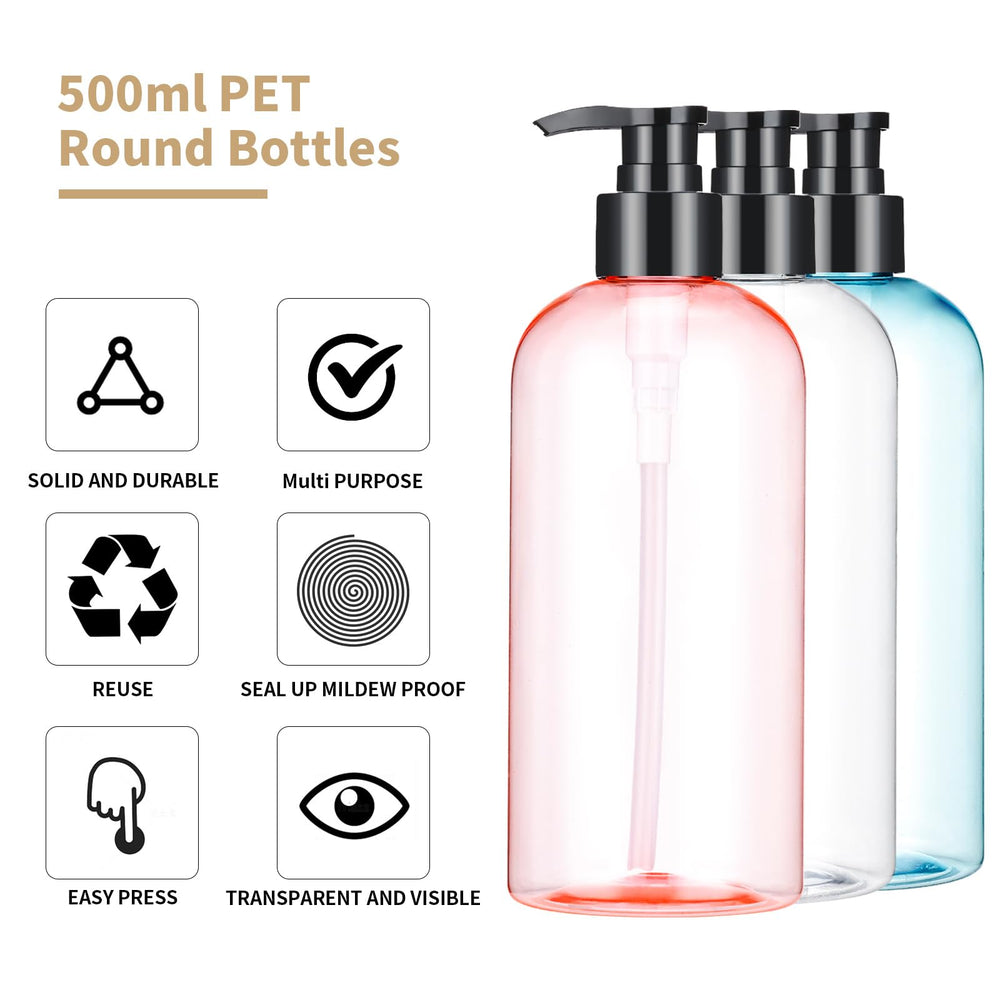 Bynccea multi-use bottle suitable for lotions, soaps, and essential oils.