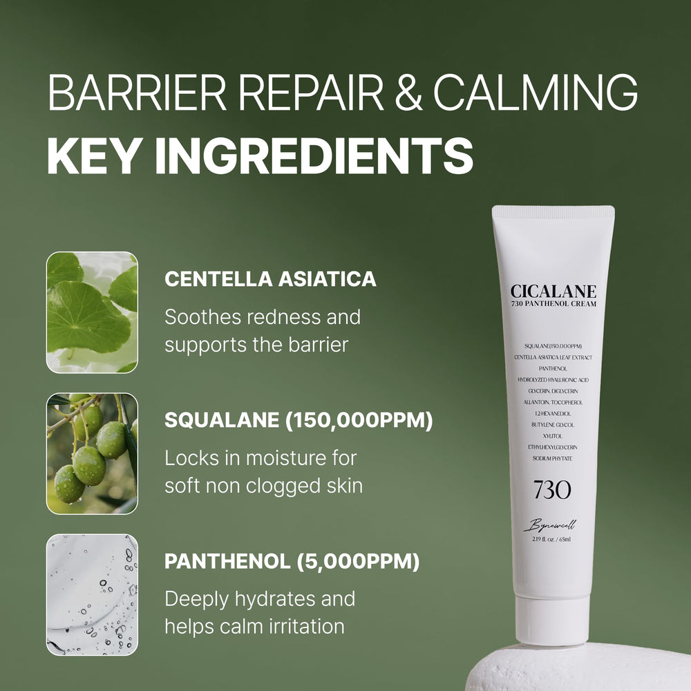 BYNEWCELL Panthenol Squalane Glycerin blend supports natural moisture balance